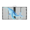 P3.91-P7.8 Full Color Glass Indoor Wandmontage Transparant Led-scherm voor winkelcentrum