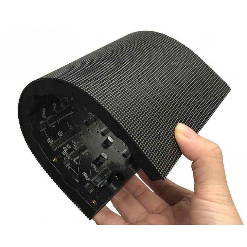 Fleksibel buet LED-sk&aelig;rm P2.5 Indend&oslash;rs LED-videov&aelig;gdisplay bl&oslash;dt modul