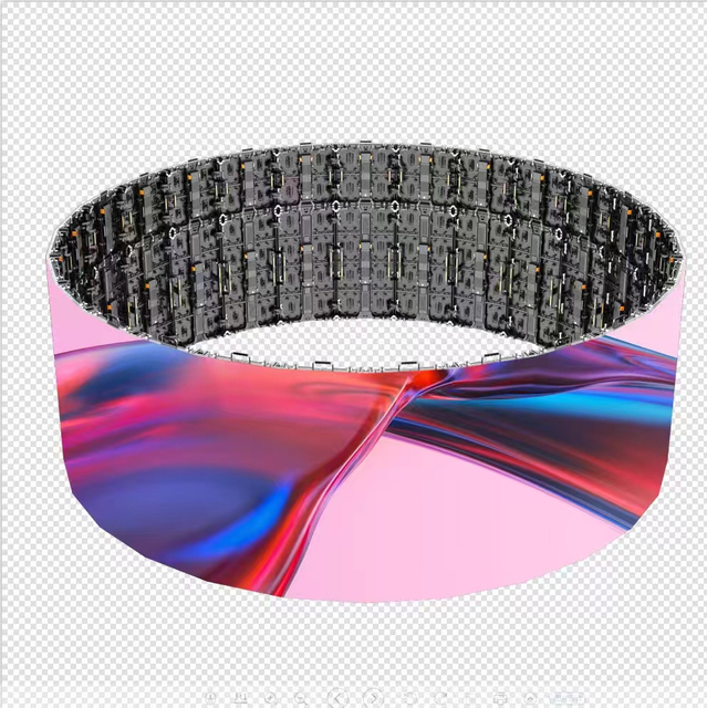GOB P2.6 P2.9 P3.91 LED 스크린을 가진 실내 가동 가능한 구부려진 임대 발광 다이오드 표시 500XF LED 내각