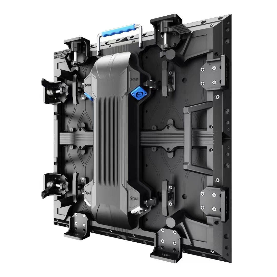 500K-45 Degree բացօթյա P2.6 Ուղղանկյուն էկրան LED էկրան Ձուլվող ալյումինե պահարան