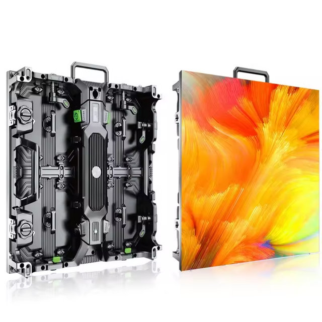 Innend&oslash;rs P2.5 LED-skjerm til leie med 500x500 LED-panel i pressst&oslash;ping av aluminium