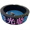 ຈໍສະແດງຜົນ LED ຮູບວົງມົນໂຄ້ງທີ່ຍືດຫຍຸ່ນໃນເຮືອນ LED ວິດີໂອຕິດຝາ