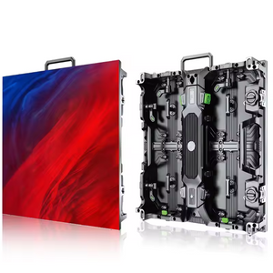 Binnehuise P2.5-huur-LED-skerm met 500x500 LED-paneel-giet-aluminiumkas