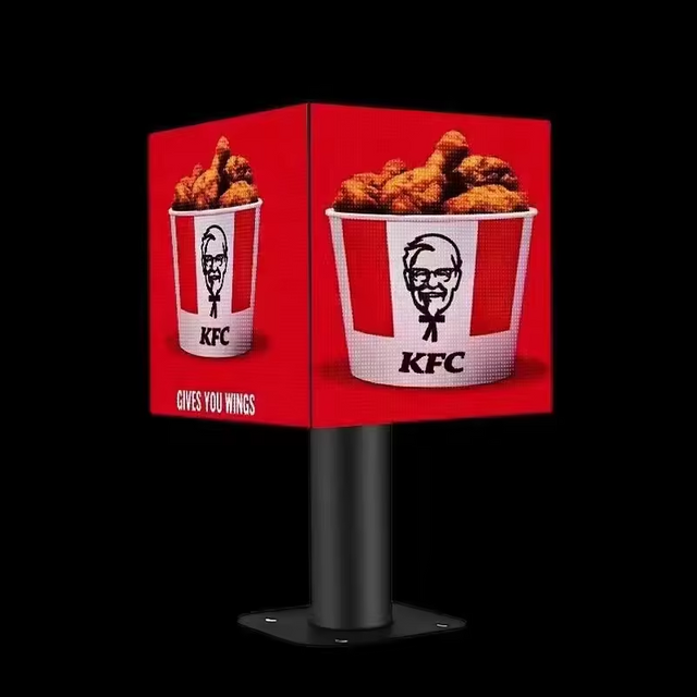  Inomhus utomhus LED Cube Display P1.8 P2 P2.5 P3 P3.91 P4