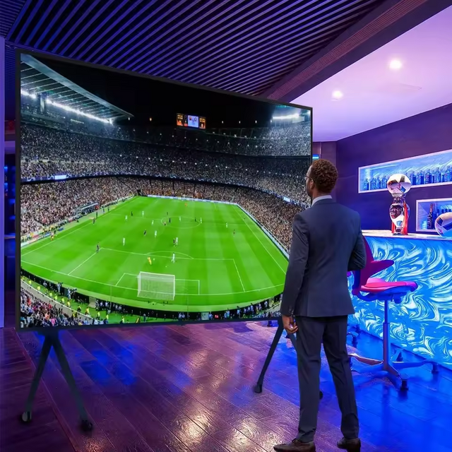 Schermo TV LED mobile da pavimento a parete